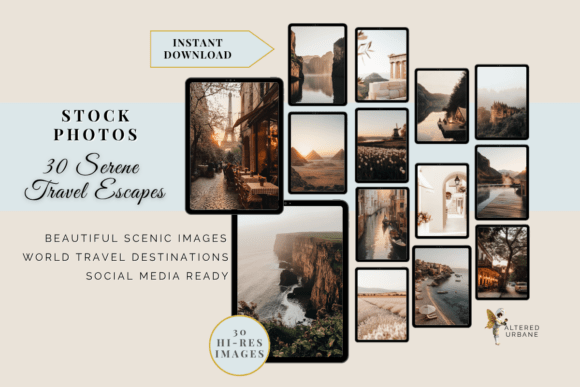 30 Serene Aesthetic Travel Photos