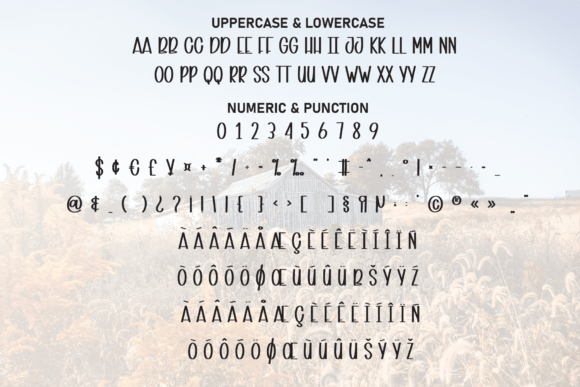Autumn Farmhouse Font - Preview 6