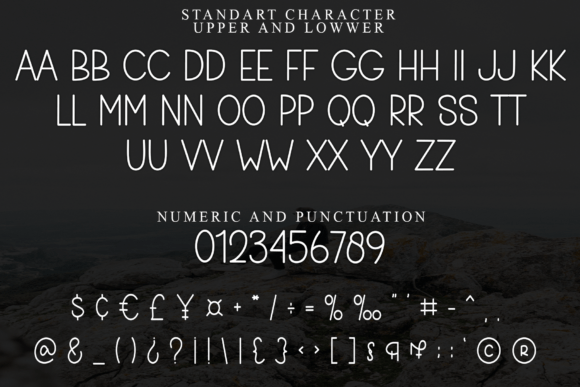 Beige Font - Preview 5