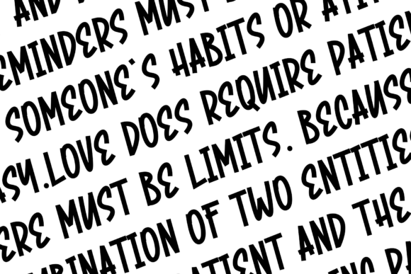 Boring Font - Preview 2