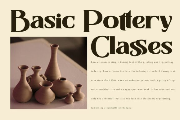 Classicly Font - Preview 5