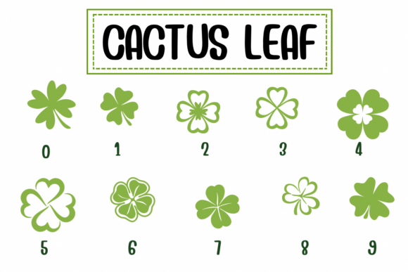 Clover Leaf Font - Preview 6