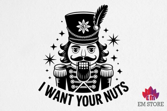Funny Nutcracker Christmas SVG