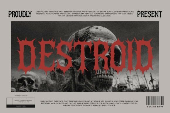 Grimhowl Font - Preview 3