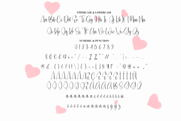 Hearting Font - Preview 6