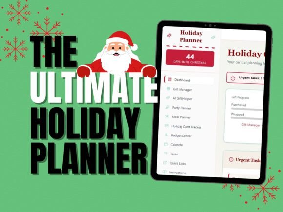 Holiday Planner, Christmas Gift Manager