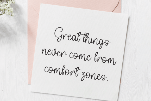 Pink Butterfly Font PNG with transparent background - Preview 2