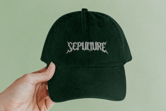 Sepulture Font PNG with transparent background - Preview 3