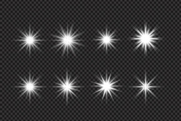 Vector Lens Flare & Starburst Vector Set