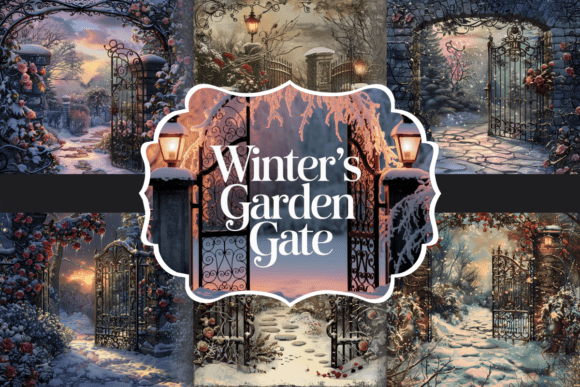 Winter's Garden Gate