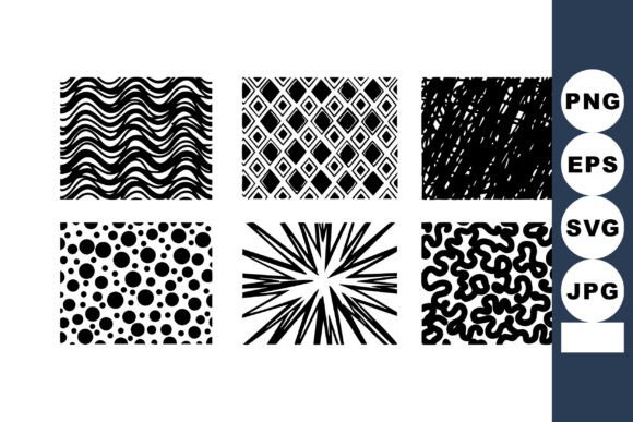 Abstract Black and White Seamless Patter