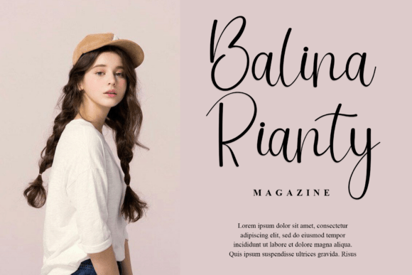 Beach Stylish Font - Preview 1