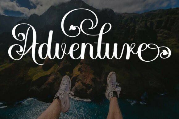 Beautiful Calligraphy Font - Preview 2