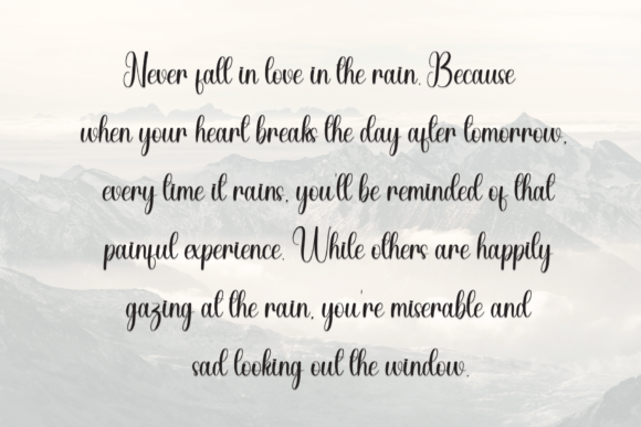Benefits Font - Preview 5