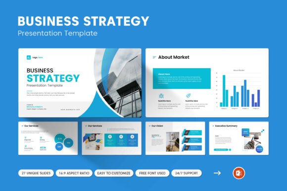 Business Strategy PowerPoint Template