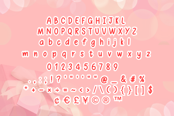 Gift Font - Preview 1
