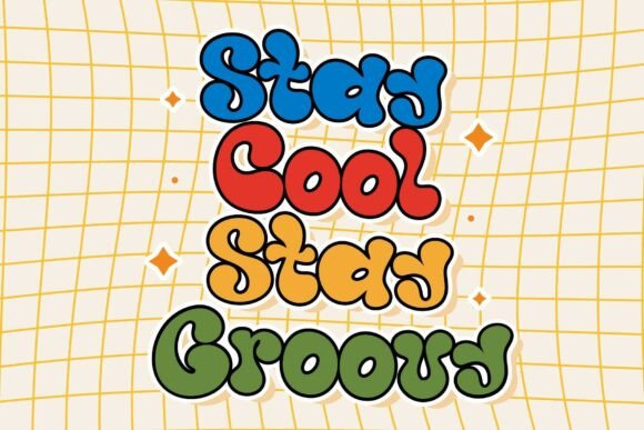 Jolly Pop Font PNG with transparent background - Preview 1