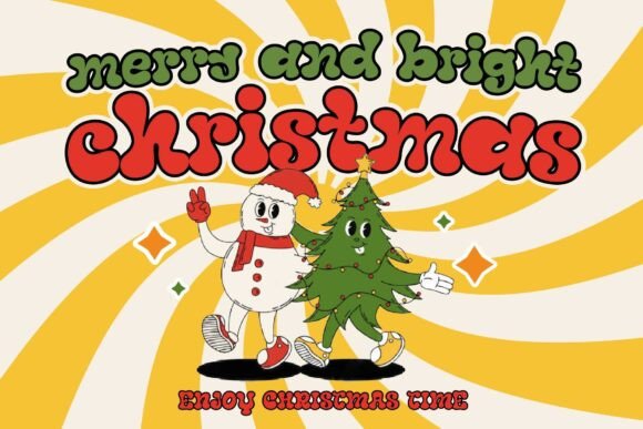 Jolly Pop Font PNG with transparent background - Preview 2