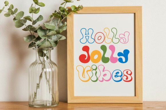 Jolly Pop Font PNG with transparent background - Preview 3