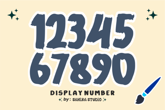 Junior Painter Font PNG with transparent background - Preview 3