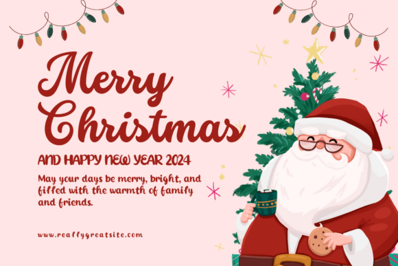 Merry Christmas Day Font PNG with transparent background - Preview 6
