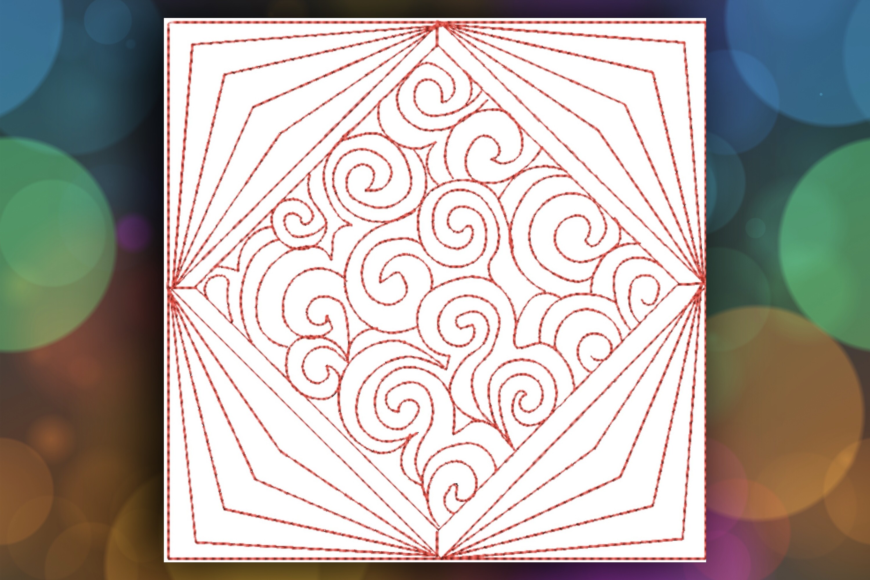 Quilt Block 16 - Three Sizes