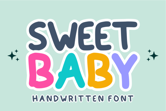 Simple Crayon Font PNG with transparent background - Preview 1