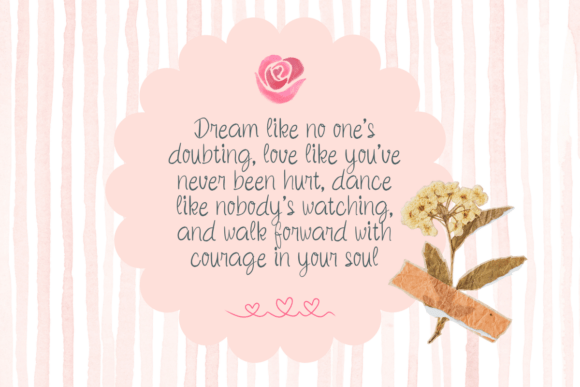 Sketchy Charm Font PNG with transparent background - Preview 2