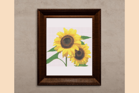 SunFlower Cross-Stitch Pattern