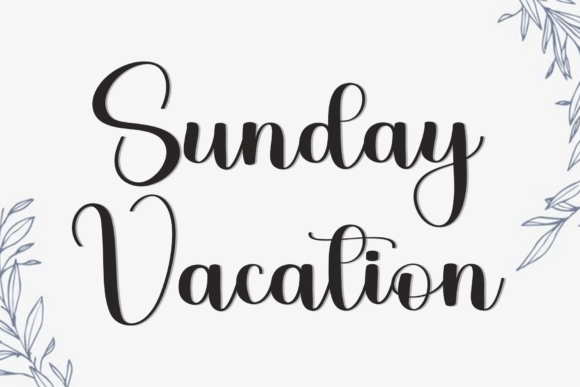 Brighty Sunday Font - Preview 3