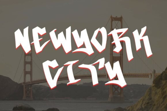 California Graffiti Font - Preview 1
