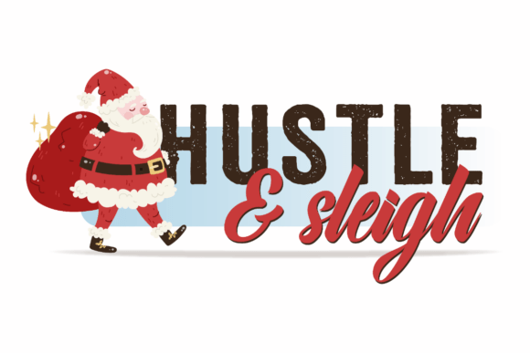 Christmas Hustle Sleigh Graphics