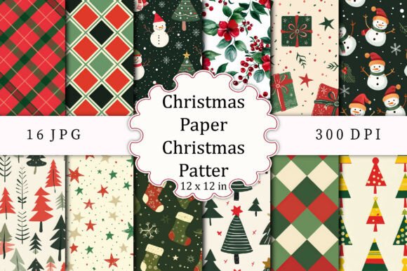 Christmas Paper / Christmas Pattern