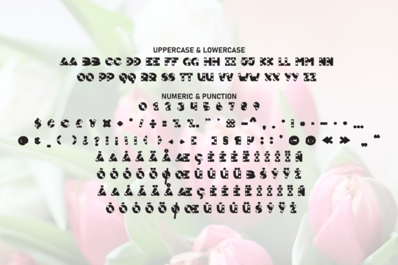 Fresh Flower Font - Preview 6