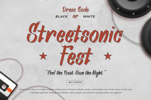 Grestique Font PNG with transparent background - Preview 2