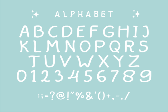Minimalist Letters Font PNG with transparent background - Preview 3
