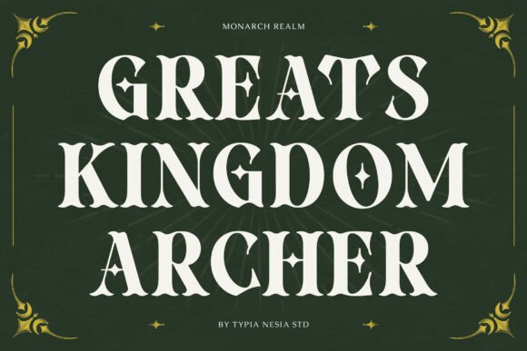 Monarch Realm Font PNG with transparent background - Preview 5
