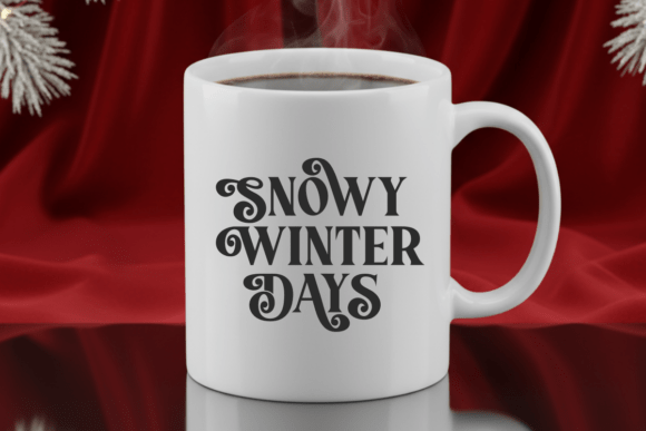 More Christmas Font PNG with transparent background - Preview 6