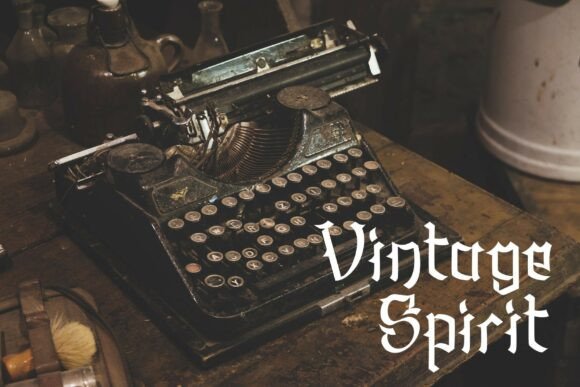Olden Stones Font PNG with transparent background - Preview 1