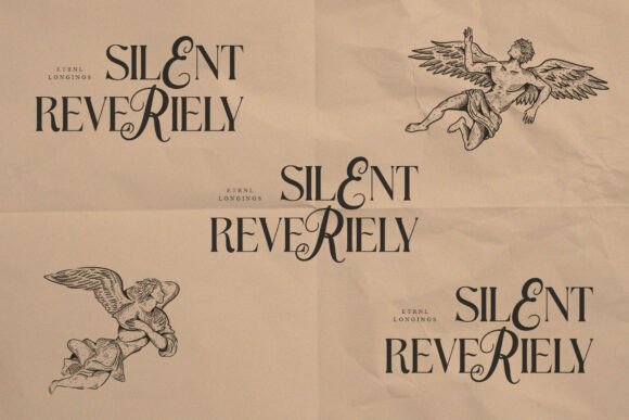 Opaline Font PNG with transparent background - Preview 4