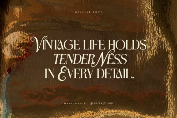 Opaline Font PNG with transparent background - Preview 6