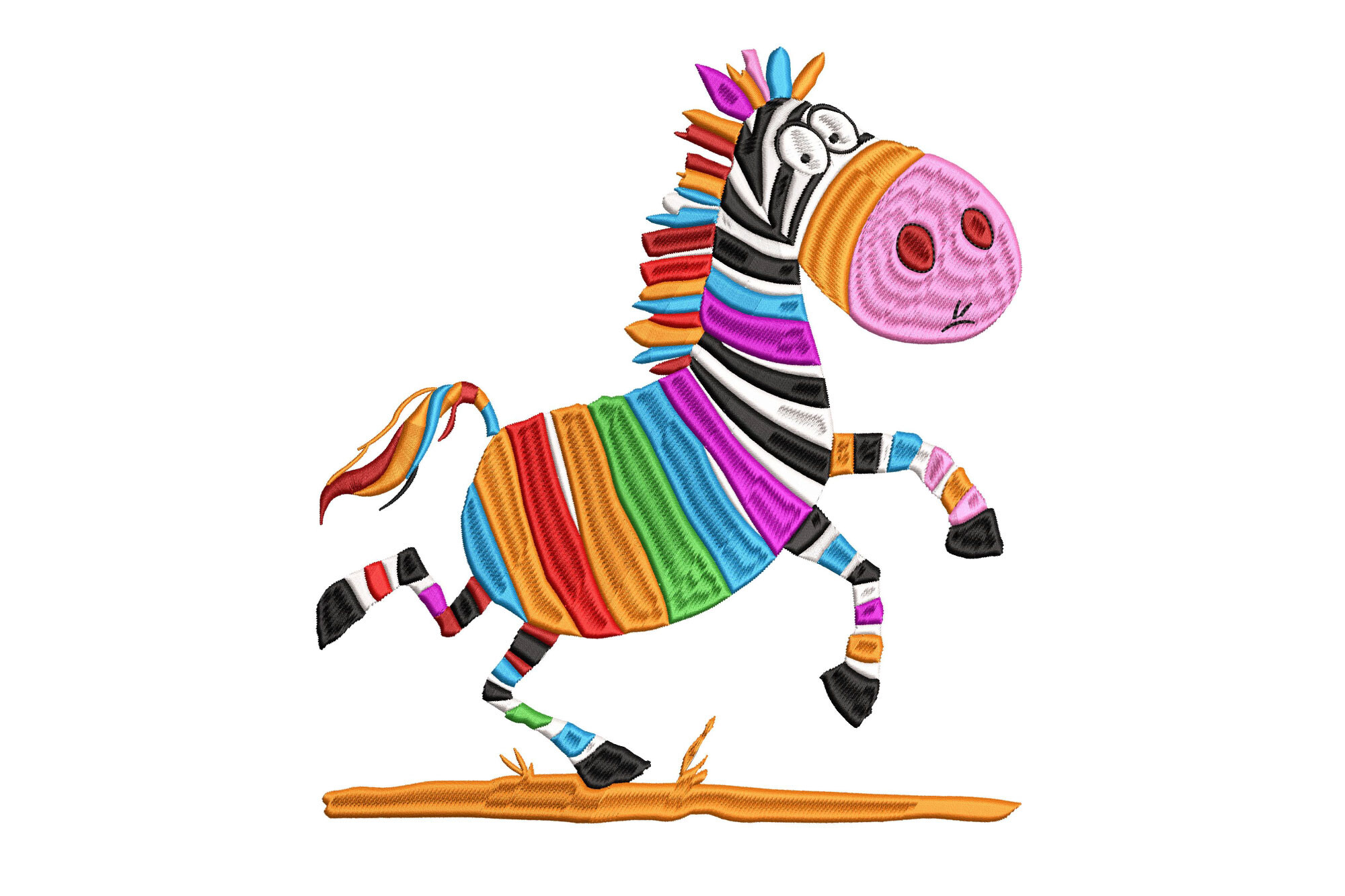 Rainbow Zebra
