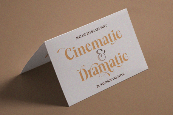 Aveline Eleganza Font - Preview 4