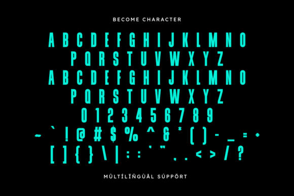 Become Font - Preview 1