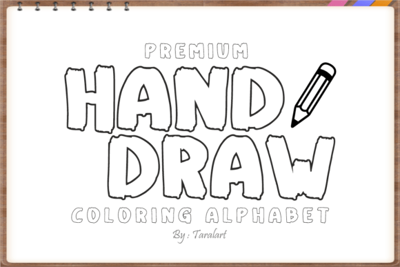 Comic Outline Font - Preview 1