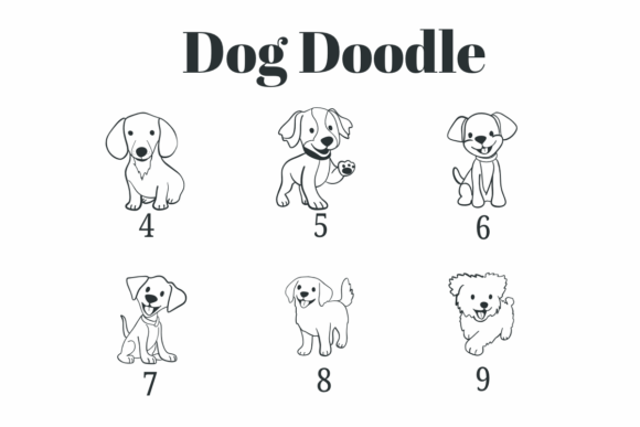 Dog Doodle Font - Preview 3