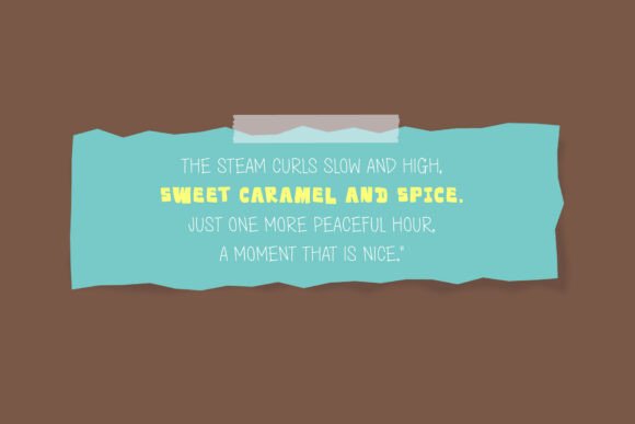 Espresso Shot Trio Font - Preview 1