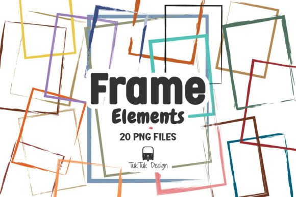 Frame, Grunge Texture Border Element PNG