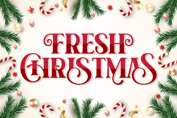 Fresh Christmas Font - Preview 5