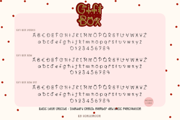 Gift Box Font - Preview 6